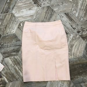 White House black market pink pencil skirt size 2